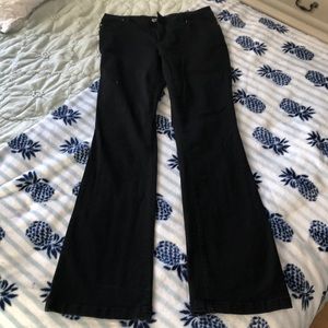 Inc boot leg black jeans